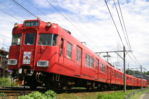 マークを取り付けた6650系