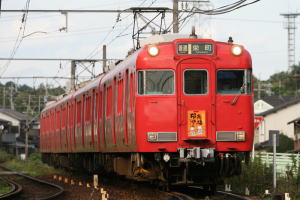 マークを取り付けた6000系