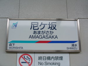 駅名標も更新