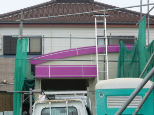 駅舎建設も進む