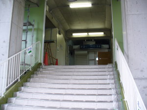駅舎改札部分