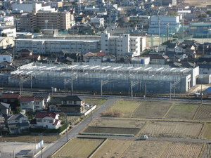 スカイワードから東端を見る