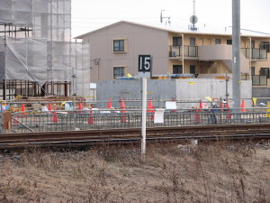洗車線工事