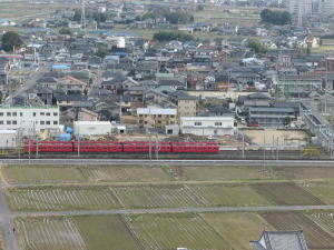検車場西側