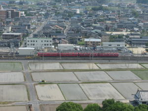 検車場西側