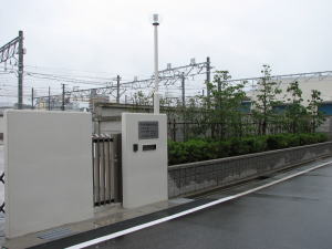 検車区玄関