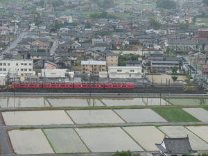 検車場西側