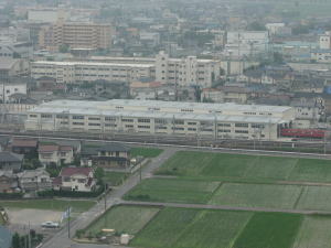 検車区東側