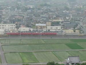 検車場西側