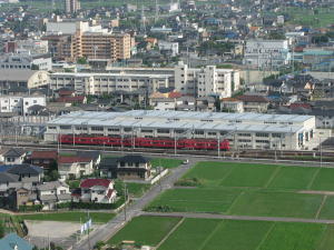 検車区東側