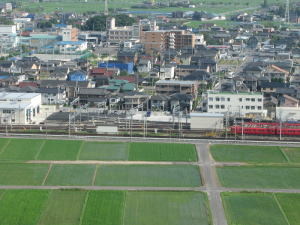 検車区中央部
