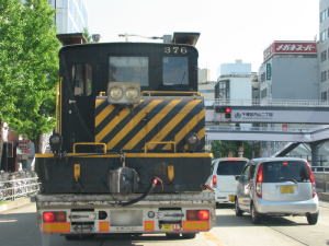 今池付近を走行