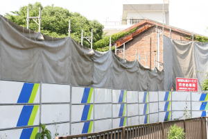 変電所跡解体進む
