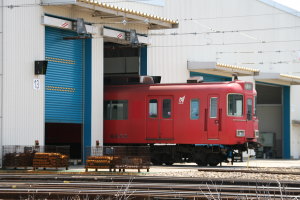 検車区に入庫