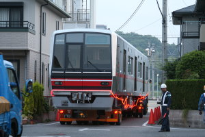 検車区到着