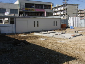トイレ工事現場