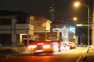 スカイワードがお出迎え
