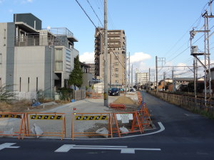 小幡2号踏切東側