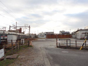喜多山乗務区前