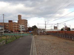 喜多山駅東側