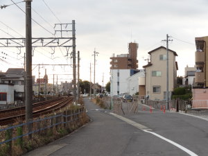 カーブ周辺