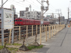 喜多山駅駐輪場跡地