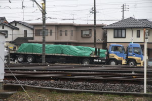 台車も到着