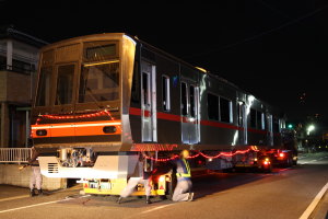 交差点通過後一度小休止
