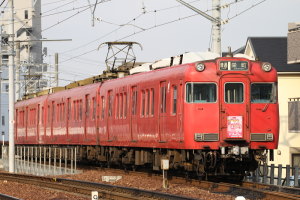 陶祖まつりヘッドマークが取り付けられた6024F