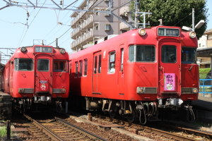 マーク付き編成の並び