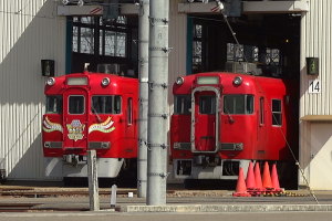 並走して入庫