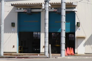 シャッターが下りる