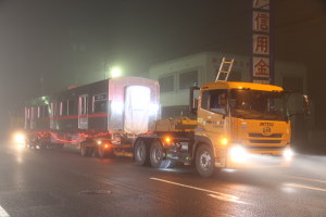 ク4114が到着