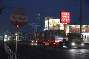 国道363号線を走行中