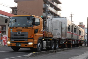 モ4065が西大道町交差点到着