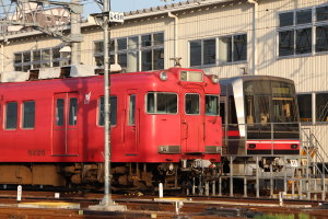 検車区で休む最終運用後の6026F