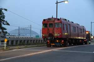 矢田川を通過