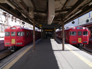 東岡崎で…