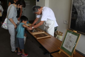 版画実演