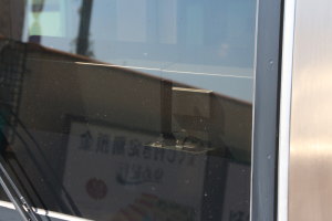 運転台のアンテナ