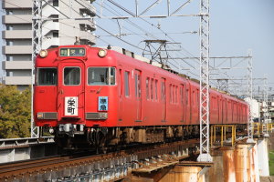 青い準急種別板が登場