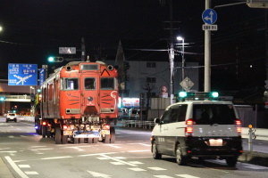 矢田4丁目交差点を通過
