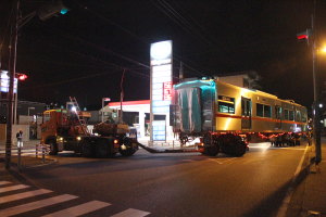モ4166が西大道町交差点右折