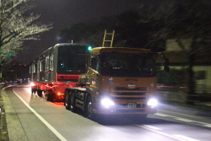 中央通りを北進