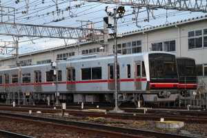 出庫に備えて11番線に留置