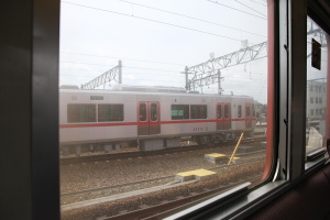 検車区到着