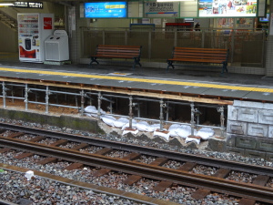 大森・金城学院前駅の様子