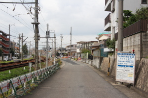 大森・金城学院前駅付近
