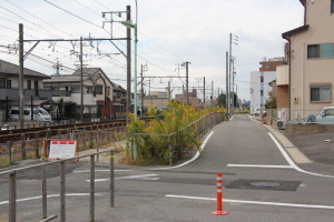 仮道移行済みの区間