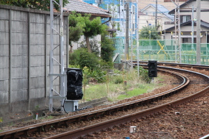 数多く設置された発光信号機
